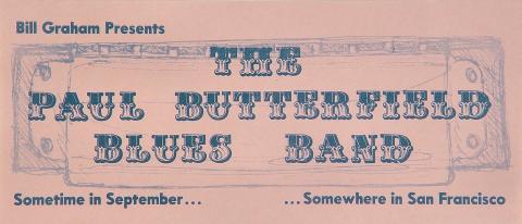 The Paul Butterfield Blues Band Handbill