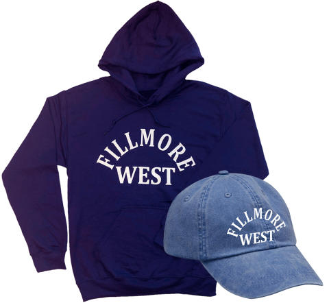 Fillmore West Vintage Tour Hoodie/Hat Combo