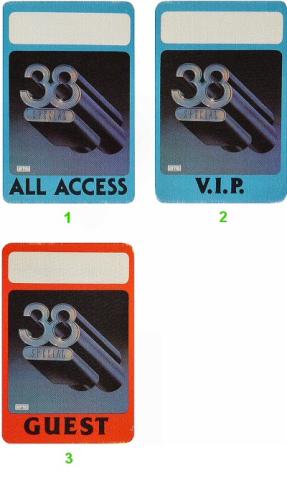 .38 Special Backstage Pass