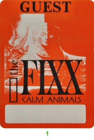 The Fixx Backstage Pass