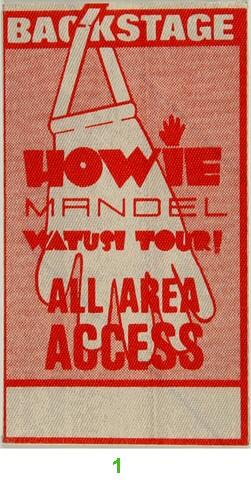 Howie Mandel Backstage Pass