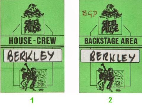 Steel Pulse Backstage Pass