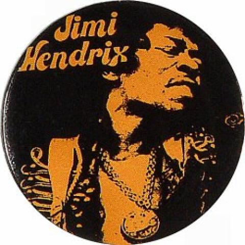 Jimi Hendrix Pin