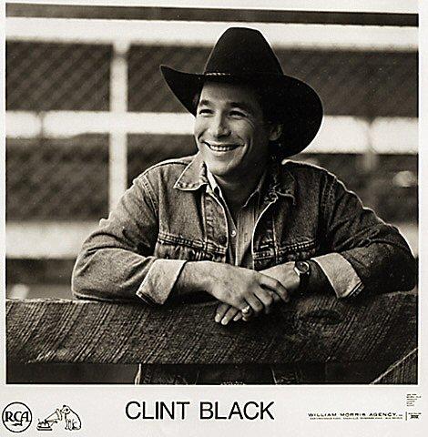Clint Black Promo Print