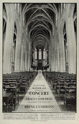 Grace Cathedral Concert Series Poster