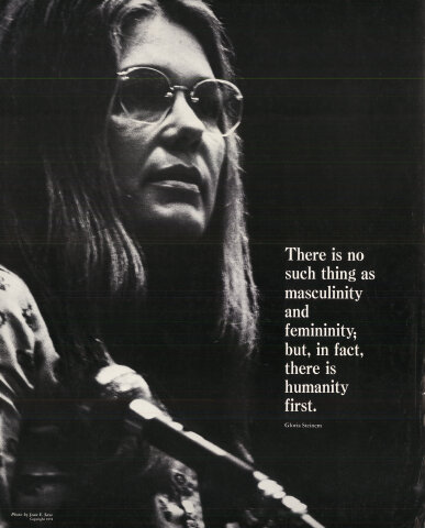 Gloria Steinem Poster