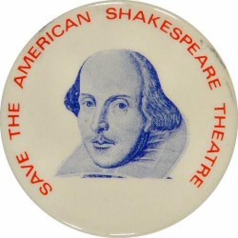 Save the American Shakespeare Theatre Pin