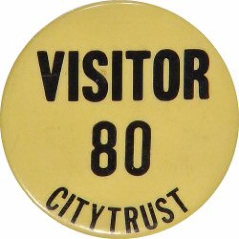 Visitor 80 CITYTRUST Pin