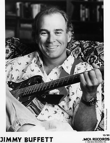 Jimmy Buffett Vintage Concert Promo Print, 1990 At Wolfgang's