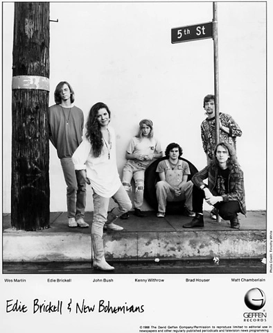 Edie Brickell & New Bohemians Vintage Concert Photo Promo Print, 1988 ...