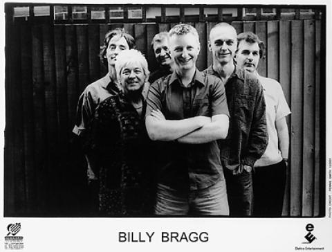 Billy Bragg Promo Print