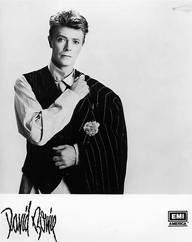 David Bowie Promo Print