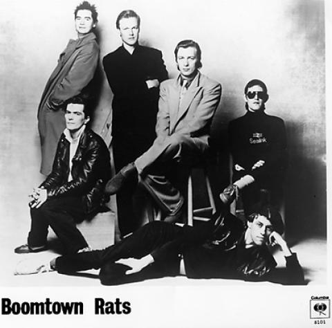 Boomtown Rats Promo Print