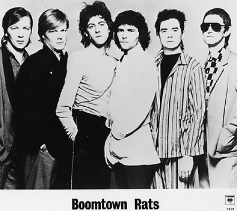 Boomtown Rats Vintage Concert Photo Promo Print at Wolfgang's