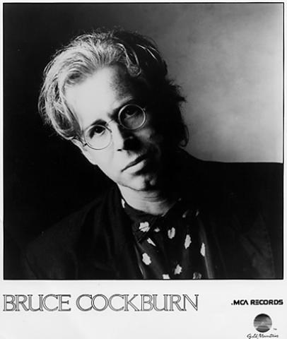 Bruce Cockburn Promo Print