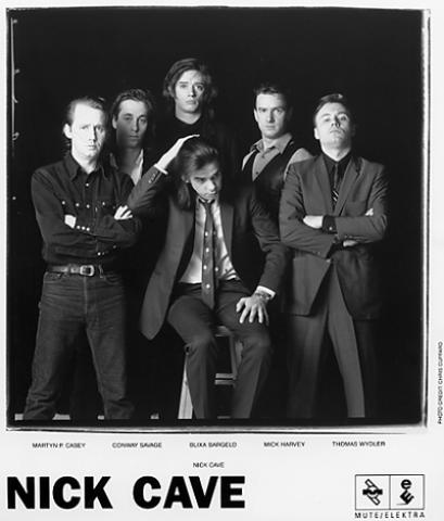 Nick Cave Promo Print