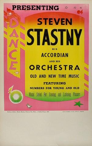 Steven Stastny and His Orchestra Poster