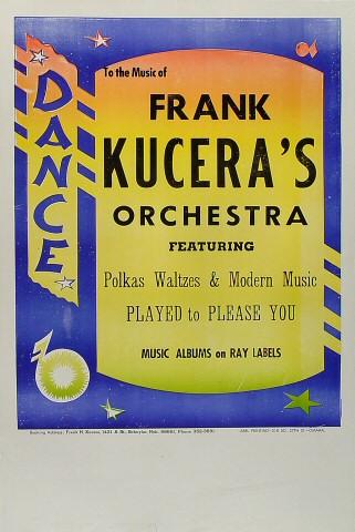 Frank Kucera's Orchestra Poster