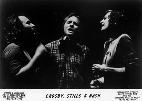 Crosby, Stills & Nash Promo Print