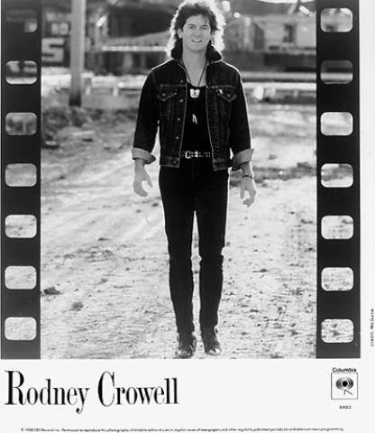 Rodney Crowell Promo Print