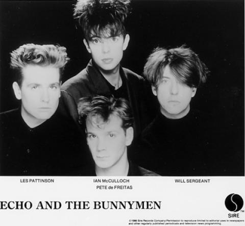Echo & the Bunnymen Promo Print