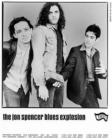 The Jon Spencer Blues Explosion Vintage Concert Photo Promo Print