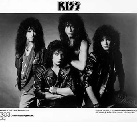 Kiss Vintage Concert Photo Promo Print at Wolfgang's