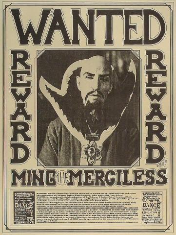 Wanted- Ming the Merciless Poster