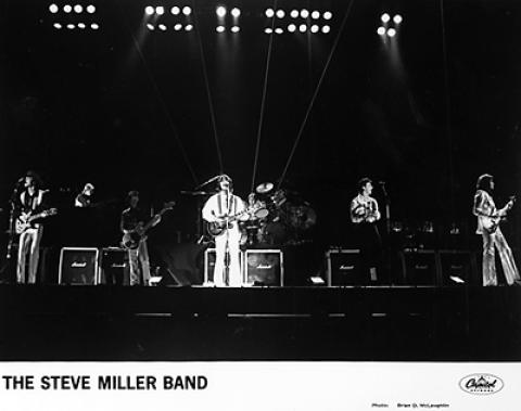Steve Miller Band Vintage Concert Photo Promo Print at