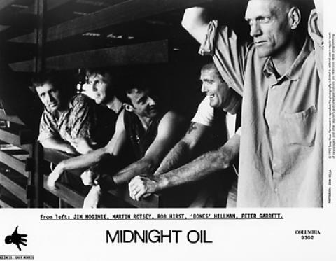 Midnight Oil Promo Print