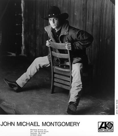 John Michael Montgomery Promo Print
