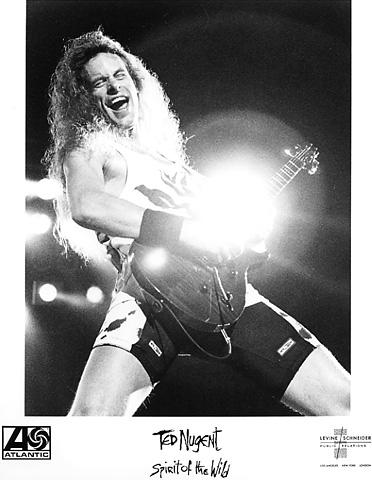 Ted Nugent Promo Print