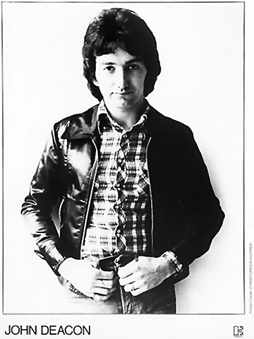 John Deacon Vintage Concert Photo Promo Print at Wolfgang's