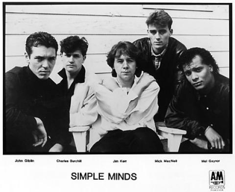 Simple Minds Promo Print