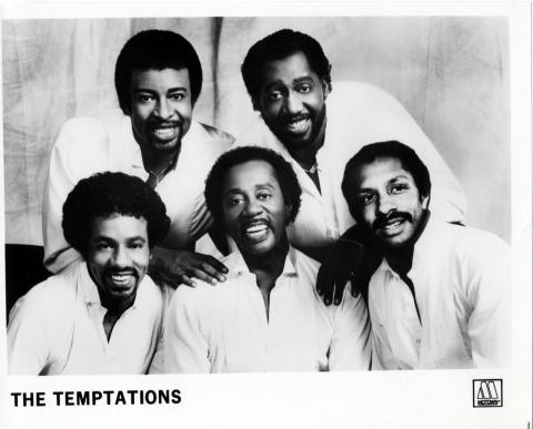 The Temptations Promo Print