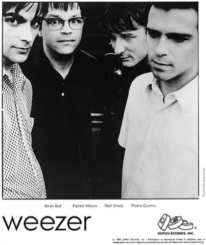 Weezer Promo Print