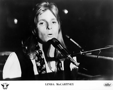 Linda McCartney Promo Print