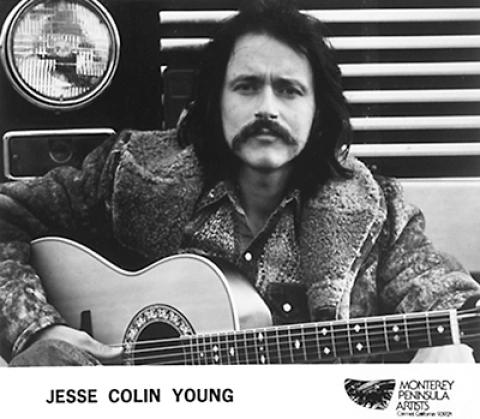 Jesse Colin Young Vintage Concert Photo Promo Print at Wolfgang’s