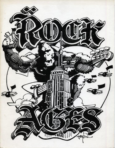 Rock Ages Handbill