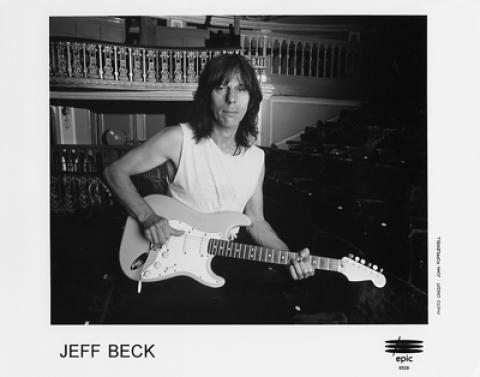 Jeff Beck Promo Print