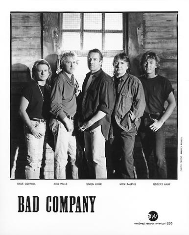 Bad Company Promo Print