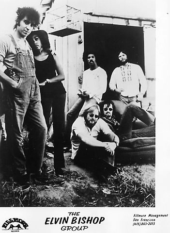 Elvin Bishop Group Vintage Concert Photo Promo Print at Wolfgang's