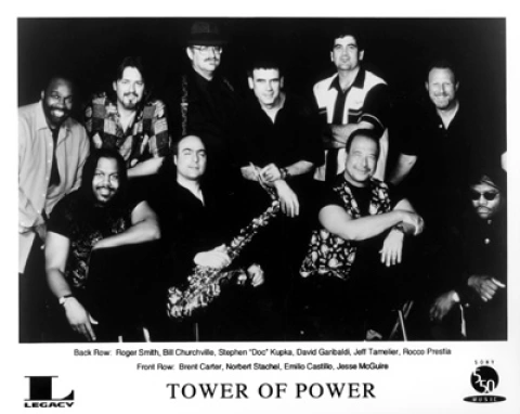 Tower of Power Vintage Concert Photo Promo Print at Wolfgang's