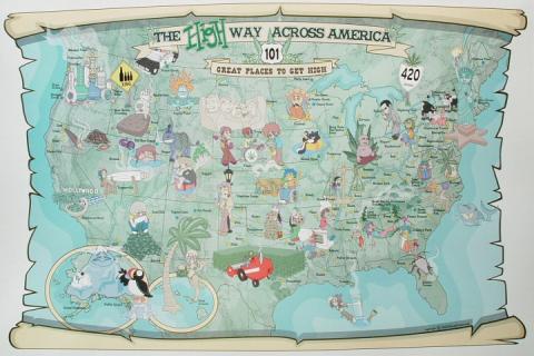 The Highway Across America Poster