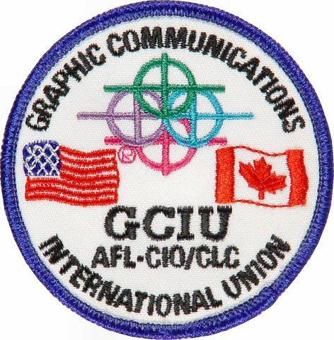 Graphic Comnunications International Union Patch