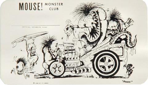 Mouse Monster Club Handbill