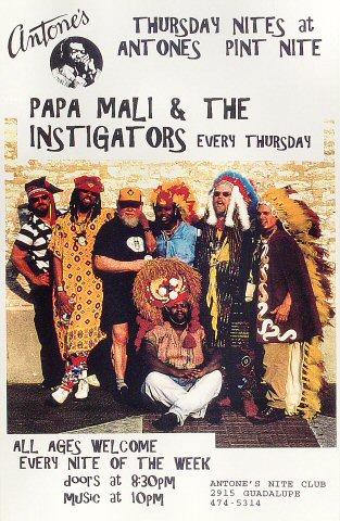 Papa Mali & the Instigators Poster