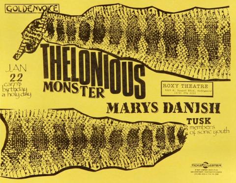 Thelonious Monster Handbill