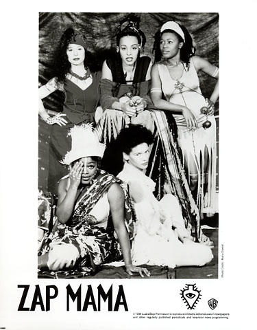 Zap Mama Promo Print