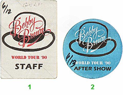 Bobby Brown Backstage Pass